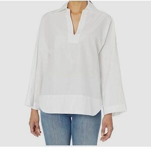Elliott Lauren White Blouse